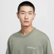 Nike (NIKE) men's T-shirt summer back label printed loose cotton thick shoulder short-sleeved top HF6172-133/main picture 170/88A/M