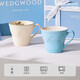 Wedgwood 11.11 Guaranteed Happy Holiday Blue + Raspberry Mug 2 Pack Ceramic Mug Matching Coffee Mug