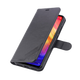 AZNS 华为荣耀8X手机壳JSN一AL00a保护翻盖皮套防摔honor8x前后全包软商务侧翻男女款 荣耀8X【黑色】