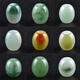 DL 1998 Pangdonglai Quality Jade Barrel Beads Single Road Road Tong Pendant Tianlan Jade Transport Beads Myanmar A-go Beads Jade Number: 9853
