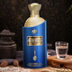 Vin de sauce dorée, partenaire doré, diamant bleu 53 degrés de vin blanc à la sauce, vins à grains purs Guizhou, vin de haute qualité Daqu Kunsha, 500 ml, 53 degrés 500 ml, 1 bouteille [Diamond-bleu en partenaire doré]
