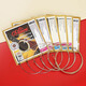 Alice Professional Folk Guitar String Anti-Rust Phosphor Bronze Mysterious Wire original AW432SL Set String Loose String 6 Hyun Wire Accessories AW432L (012-053 Tono brillante) + buen regalo