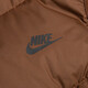 耐克（NIKE） 羽绒马甲男士2024冬季运动服加厚防风外套立领羽绒背心DD681 DV1136-259咖色85%灰鸭绒 L