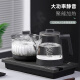 Jingpin millet grain fully automatic bottom double water electric kettle glass kettle tea table integrated tea brewing machine 02mlT20 dechlorination double water white disinfection sterilizer