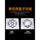 Huilid thickened 7.5cm floor drain Country Garden 7.3cm floor drain deodorizer insect bathroom bathroom 50 tube large displacement square 7373cm (50 tubes) single use for flip-board core (large part