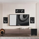 JBL STUDIO6嵌入式吸顶音响 家庭影院 HiFi音效影院 发烧音响 吸顶喇叭 客厅影院音箱 Studio688LCR单只