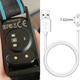 Suitable for HR70 heart rate belt armband iGPSPORT heart rate monitoring HR70331705 charger cable TL30 7.62mm two-pin white charging cable 60cm
