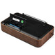 Panda (PANDA) T-41 nostalgic retro full-band radio lithium battery three-band large speaker wood grain old man semiconductor