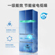 MeiLing worry-free inlay 400 French four-door small household 60cm ultra-narrow zero inlay net odor antibacterial quick-freezing air-cooled frost-free first-class energy-saving bottom cooling refrigerator BCD-400WP9CZX-Grey