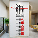 
Yunmao's office wall decoration ornament layout department image corporate team culture inspirational slogan meeting memorial 13975 satisfy customers dark blue dark yellow white black small