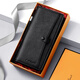 MashaLanti men's wallet long wallet large capacity bank card bag zipper hand coin wallet high-end birthday gift