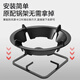 Behind-the-scenes hero gas stove bracket windproof fire cover gas stove bracket household energy-saving cover windshield anti-slip pot rack stovetop bracket bracket accessories four-claw universal