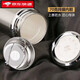 ZSR Sterling Silber Cup 999 Sterling Silber Inner Liner Water Cup Health Tea Tasse High-End-Geschenk für Älteste Herren Thermos Cup 'Shangshan Ruoshui [maßgeschneidertes Silber] [Sterling Silber Inneninterer + Geschenkboxzertifikat]