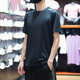 Adidas short-sleeved men's tops, summer training fitness sportswear, ins trendy, round neck, comfortable and breathable casual T-shirt IL1381/black 2XL/suggested 195-215Jin[Jin equals 0.5 kg]