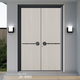Yingyou high-definition door broken bridge system door armored door non-standard door anti-theft door entry door precision carved cast aluminum double door series All styles and sizes can be customized