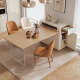 Mesa de comedor de la isla de Pashaman Modern de mantequilla Moderia Montima Estilo de mantequilla Hogar retráctil Tabla de comedor acrílico Multifunción 6103Y 1.2-1.5 metros isla telescópica + 4 sillas (1047p) [Mesa de comedor de la isla integrada]