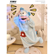 Duoxianju funny clown fish coral velvet pajamas best friend couple cartoon one-piece long nightgown home clothes thickened blue shark single nightgown #4839 M Recommended 75-120Jin [Jin equals 0.5 kg]