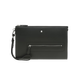 95% new Montblanc (MONTBLANC) gift men's clutch black 130047