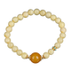 OUCERNY OUCERNY beeswax bracelets natural amber white wax old wax large round beads diy multi-treasure bracelets