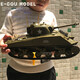 IGIFTFIRE mini Sherman remote control tank children's rechargeable oversized battle model boy off-road car toy Sherman tank single vehicle single electric version can be played for 20 minutes