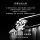 GIEVSZHE PT950 platinum necklace for women, four-leaf clover diamond pendant, Valentine's Day birthday gift for girlfriend and wife, luxury flash O chain + platinum pendant