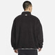 Nike (Nike) Site officiel Ship Store Men's Summer Fleecece Windproofing Warm Casual Wear Using Loose Stand Collar Veste Sportswear FZ6194-010 Black New Year Model 2xl (185 / 100A)
