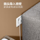 公牛（BULL）插座 86型墙壁开关 嵌入式插座 隐藏式插座 内嵌式 隐藏式五孔插座-白色