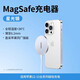绿联magsafe适用于苹果15无线充电器iPhone14ProMax13mini12手机 适用于苹果12-14-星光银15673