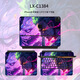 Wanfusheng es adecuado para el teclado instantáneo de Apple de 12.9 pulgadas de película protectora de tres lados de la película de moda personalizada Animación de la moda y calcomanías frías LX-C1391 para el teclado instantáneo de 12.9 pulgadas (tres lados)