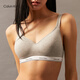 Calvin Klein Unterwäsche 24 Herbst Neue Frauen CK Komfortable Top Support Light Sports Wireless Weste Bra Qp3271o P7A-Coconut Blue Grey S