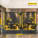 CANJIANG (CANJIANG) water curtain wall flowing water fountain screen partition floor office courtyard rockery circulating water landscape living room decoration 2602+2603 [Consultation and water exchange device]