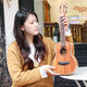 
Andrew Ukulele Beginners for Women, Men and Children's Beginners Small Guitar Musical Instruments Children's Day Gift 23 Inch [Vector Board] Log Wood Color