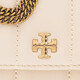 托里.伯奇（TORY BURCH）汤丽柏琦女士KIRA迷你链条单肩包斜挎包时尚女包 白色142567 724