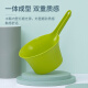 Camellia water spoon thickened food-grade plastic thickened long-handled water scoop baby shampoo scoop