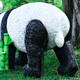 Yi Mingyuan outdoor large cartoon panda ornaments simulation animal park community sculpture landscape kindergarten floor decoration combination three