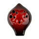 TNG Ocarina Tubo compuesto de seis hoyos AC Tune Tune Tune Double Tube Doble Tubo de 6 hoyos Instrumento musical de cerámica de cerámica de cerámica Azul