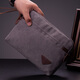 Cool Kangaroo Handbag Men's Clutch Men's Men's Men's Men'sbag Canvas grande capacité Business Casual Oxford Tissu Trendy Men's Sac Gray 24 * 16 * 3CM
