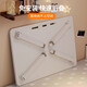 Desk liftable bed table laptop table folding table dormitory bed table small table student study table warm white four-speed lifting + integrated desktop 60 length * 40 width * 30-42 height