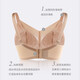 Sharon's special bra for postoperative breast prosthesis bra for fake breast silicone fake breast breathable glossy bra underwear 2105 naked skin color 80A