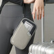 
POTRAVEL.DESIGN color block passport bag ID bag anti-theft brush portable passport air ticket bank card storage bag men and women clutch bag gray black