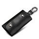 MAIWEINI key bag men's genuine cowhide waist keychain household large capacity women's fashion Korean version multi-functional car key bag brown [6 key positions]