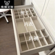 Weiyi Customized Private Drawer Underwear Underwear Socks Storage Box Compartment Artifact Three-in-One Wardrobe Home Bra Organizer Customized Flannel Style