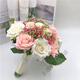 CLCEY new style forest camellia bud simulated white rose wedding photography photography bride wedding engagement holding flower bouquet bridesmaids