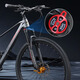 Phoenix Magnésium Alliage Vélo de montagne pour hommes et femmes VTT de VTT 27 vitesses adultes adolescents Speed Off-Road Shock Absorbant Racing Racing XT680 Magnésium Ligne en alliage - Changement de vitesse du plan d'empire gris foncé - 26 pouces 27 vitesses Blueprint