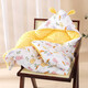 9i9 baby blanket winter thickened pure cotton bean fleece blanket baby newborn blanket A106 rabbit