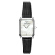 Emporio Armani watch women's European and American watch small green watch retro belt fritillary quartz watch Chinese Valentine's Day gift for girlfriend retro square plate AR11148