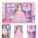 Hongqu dress up doll super large gift box set doll princess 3-6 years old toys to give girls birthday gifts