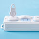 Children's socket protective cover, baby's anti-electric shock protector, baby's anti-electric plug, insulated power switch, safety plug, plug, anti-child wiring board, safety lock seal cover, row plug, key socket protective cover, 10 pieces (2 holes 5 pcs + 3 holes 5 pcs)