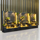 CANJIANG (CANJIANG) water curtain wall flowing water fountain screen partition floor office courtyard rockery circulating water landscape living room decoration 2602+2603 [Consultation and water exchange device]