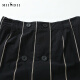 [High-end series] Answer to the mystery 2022 autumn new retro fashionable two-piece lace skirt 223GB1048 black flower XS